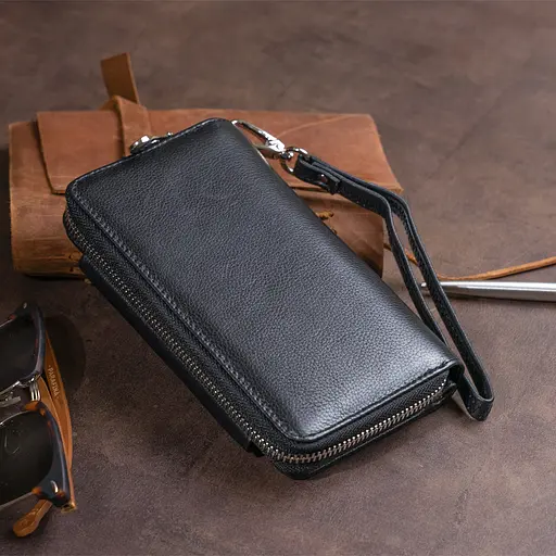 Кожаный женский кошелек ST Leather 19х9.5х2.5 см acs0015409 - фото 10