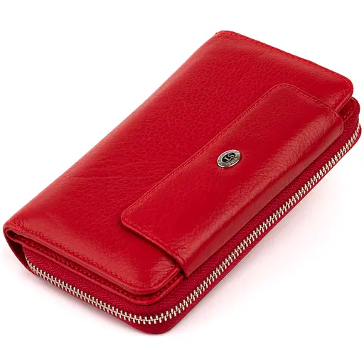 Кожаный женский кошелек ST Leather 19х9.5х2.5 см acs0015405 - фото 1