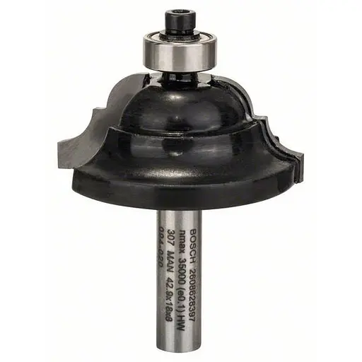 Фреза профильная D Bosch Professional Std S8 R6.3 B15 L18 (2.608.628.397) - фото 2