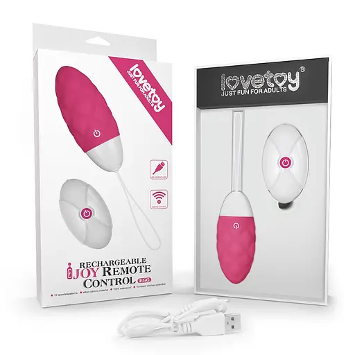 Виброяйцо Lovetoy IJoy Wireless Rechargeable Remote Control Egg 8 см розовый - фото 2