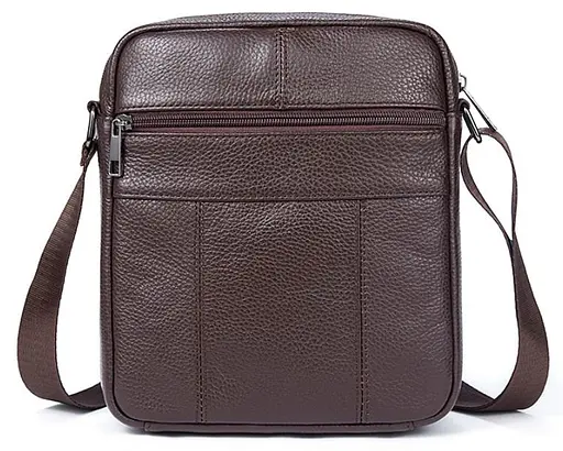 Чоловіча шкіряна сумка Vintage 20х22х6,5 см sum0012378 - фото 4