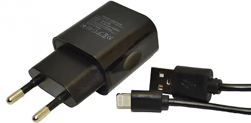 Зарядний пристрій Profit 2USB 2A Lightning - фото 2