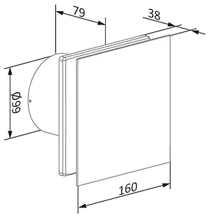 Малошумный вентилятор Blauderg Bavaria 100 - фото 3
