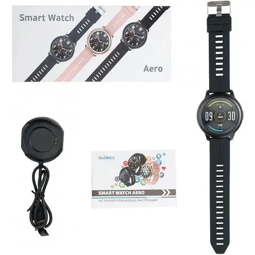 Smart Watch Globex Aero Black UA - фото 7
