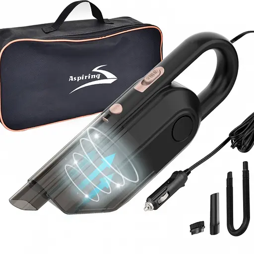 Пылесос автомобильный Aspiring Dust 3 7000 Pа - фото 4