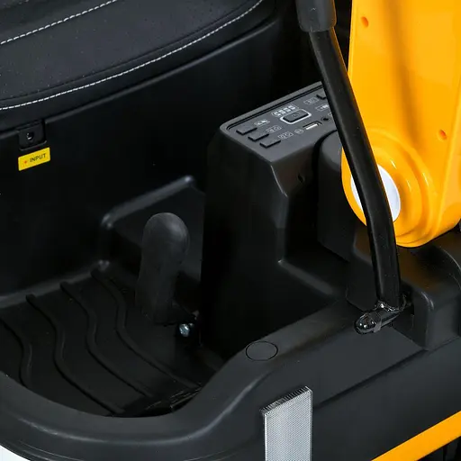 Дитячий електромобіль-екскаватор Bambi жовтий на радіокеруванні M 6135BLR-6 - фото 3