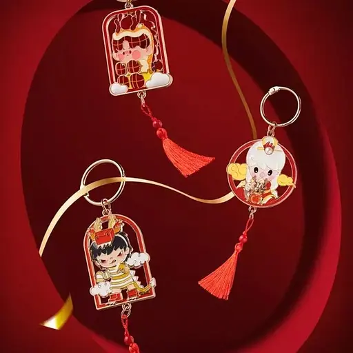 Брелок-сюрприз Pop Mart Loong Presents Серія the Treasure Pendant колекційний (LPTT-01) - фото 3