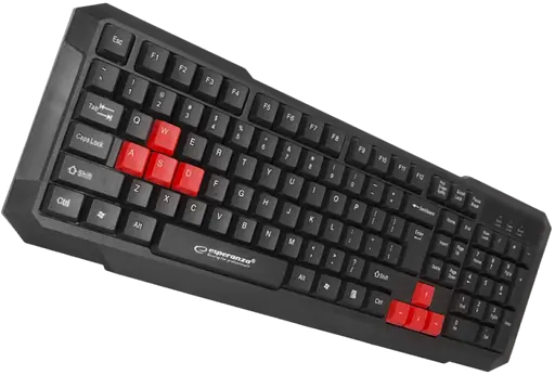 Клавіатура Esperanza EGK102 Red Black (EGK102RUA) - фото 3