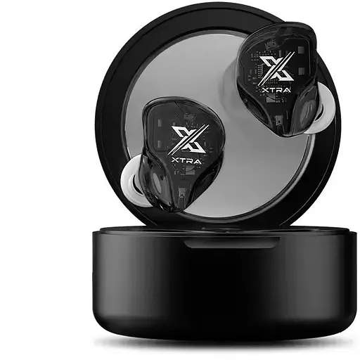 Наушники Knowledge Zenith Xtra TWS с микрофоном black