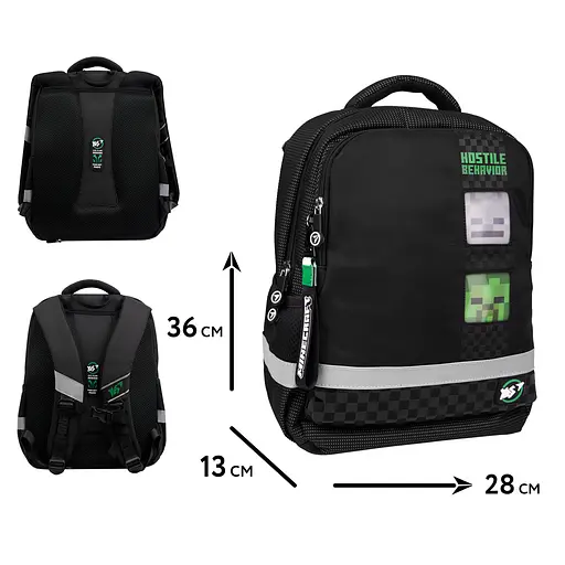 Рюкзак шкільний Yes Minecraft Game S-52 Ego - фото 2