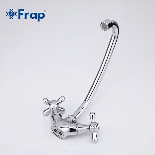 F4125 Змішувач для кухні буксовий шпилька Frap 1/10 Хром - фото 6