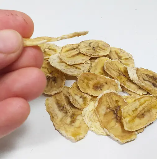Сушені бананові чипси 50г - фото 6