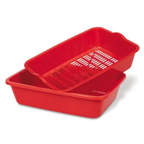 Туалет Природа Барсик с сеткой для кошек 40х30х11 см - фото 4