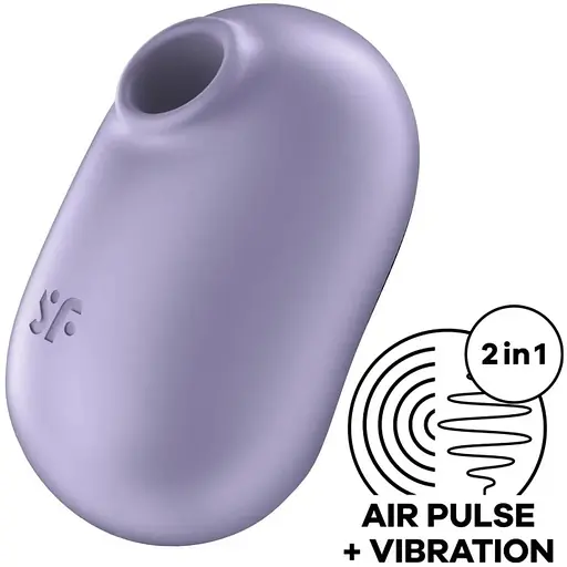 Вакуумный стимулятор Satisfyer Pro To Go 2 Фиолетовый - фото 2