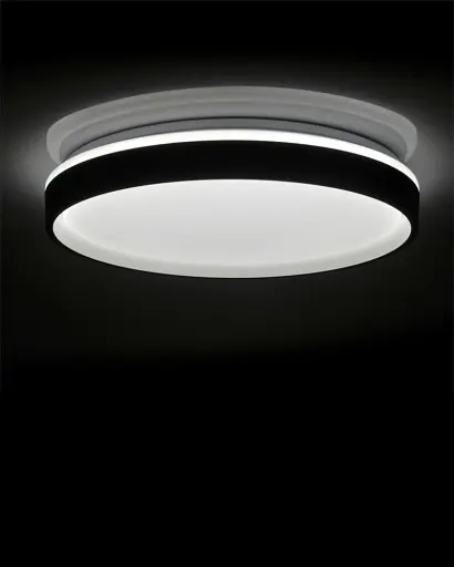 Люстра с пультом светодиодная, потолочный светильник Goldlux 326676 Jadwiga 50 Led 1x72W 3000K-6000K 8000Lm IP44 Bk - фото 2