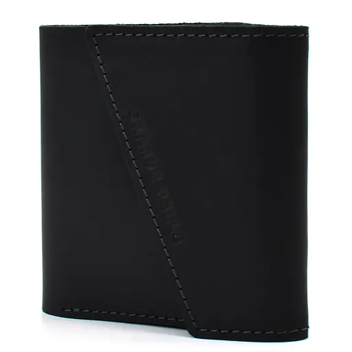 Мужской кожаный кошелек Grande Pelle 10х10х2 см acs0029258 - фото 4