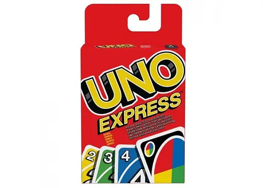 Настільна гра Mattel Уно Експрес (UNO Express) (JDF56)