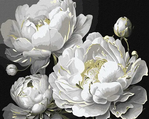 Набір для розпису по номерах Бездоганна краса з фарбами металік 2, 40x50 см, КНО3302