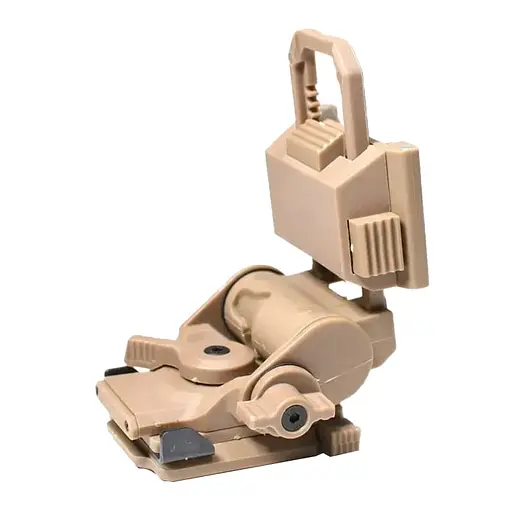NVG крепеж Nectronix на шлем с интерфейсом L4G24 пластик песочный