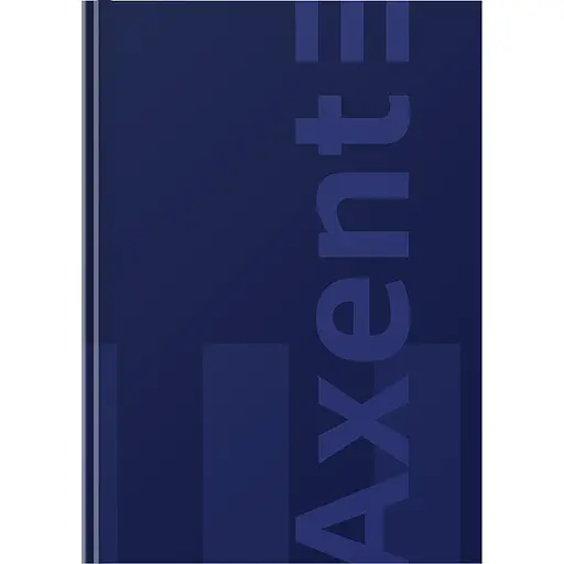 Книга записная Axent One color А4- 96 листов клетка синяя (8426-3-A)