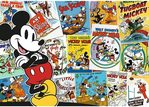 Пазл Trefl Світ Мікі Мауса Дісней колаж 1000 ел. (10741) - фото 2