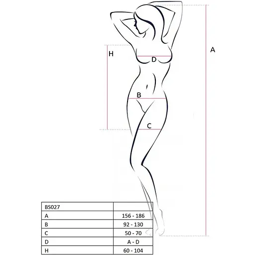 Бодістокінг Passion BS027 Black, сукня-сітка на бретелях, дуже відверта - фото 4