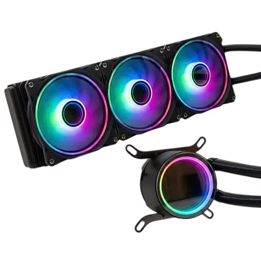 Водяное охлаждение Vinga Wave ARGB Black - фото 1