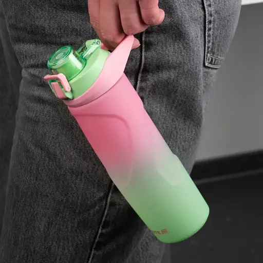 Бутылочка для воды Kite розово-салатовая 760 мл (K26-1200-2) - фото 5