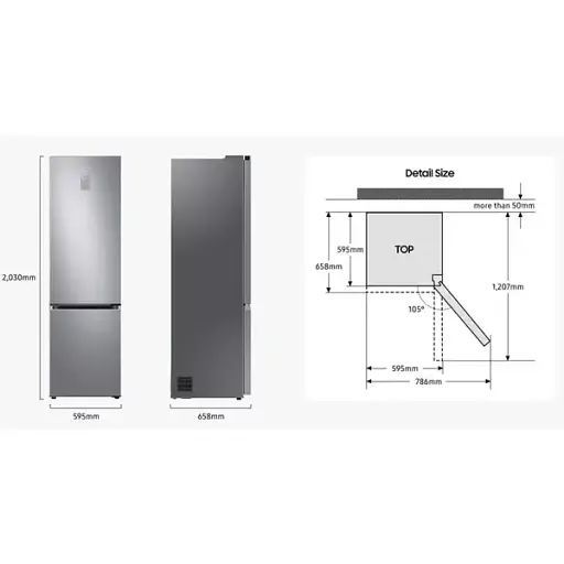 Холодильник Samsung RB34C670EB1/UA - фото 8