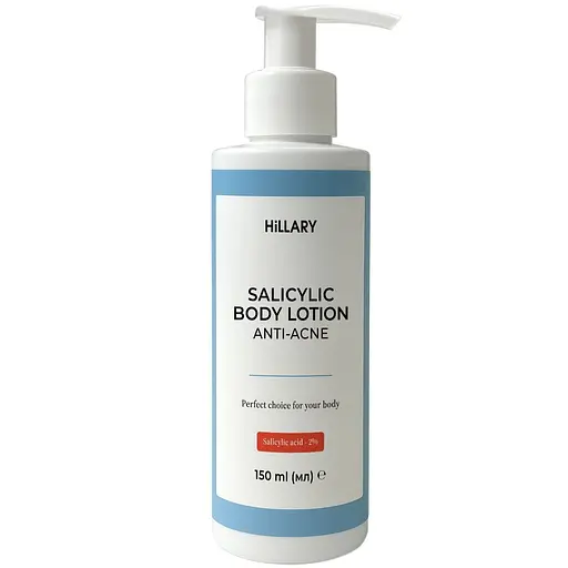 Лосьон-детокс для проблемной кожи с салициловой кислотой Hillary Anti-Acne Salicylic Body Lotion 150 мл - фото 1