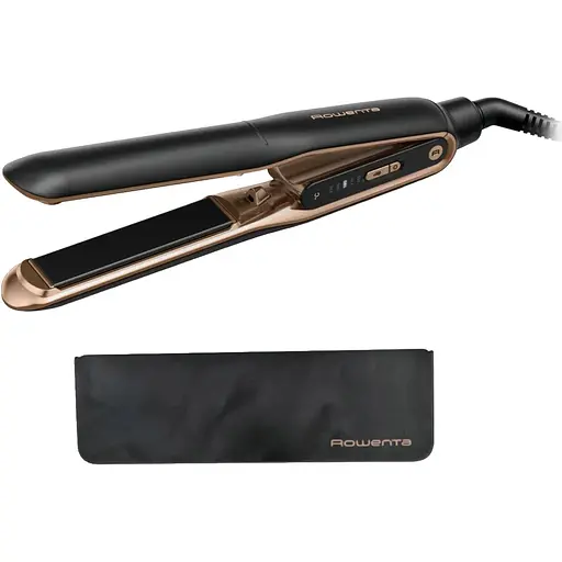 Випрямляч Rowenta Thermocare Ultimate Experience чорно-золотий (SF8120F0) - фото 1