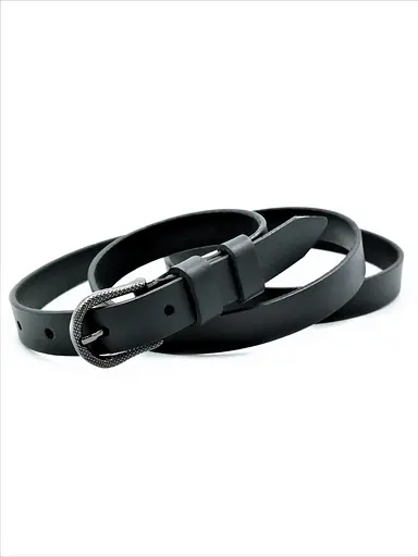 Ремінь шкіряний Le-Mon жіночий 1,8х115-120 см acs0027445 - фото 2