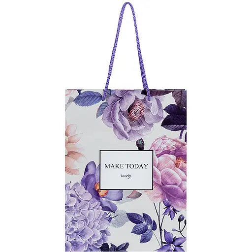 Пакет паперовий подарунковий Axent 18х24 см Violet Whispers (8501-34-A) - фото 2