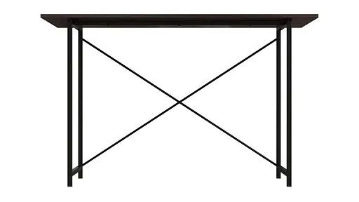 Стол письменный Line Лайт Ferrum-decor 750x1200x600 Черный металл ДСП Венге Магия 16 мм (FRD-106158) - фото 6