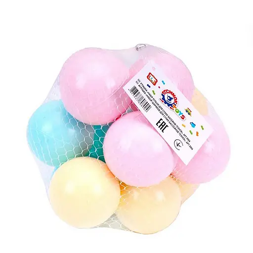 Детский набор сухих шариков для бассейна ТехноК 8904TXK 15 штук - фото 1