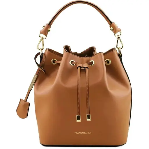 Кожаная женская сумка кросс-боди Tuscany 29х30х20 см sum0026346 - фото 1