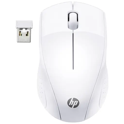 Мишка HP 220 White (7KX12AA) - фото 2
