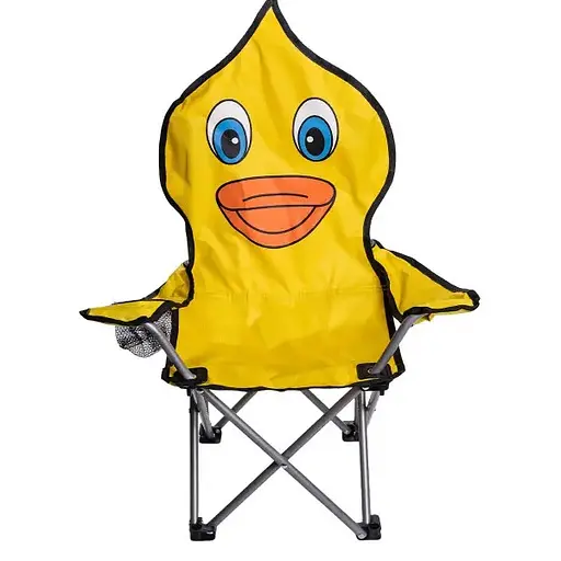 Детское кресло Lugi SJ-0065Y туристическое складное 34х58х65 см желтое - фото 1