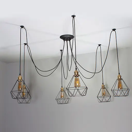 Люстра-паук LS 2102-6G - фото 2