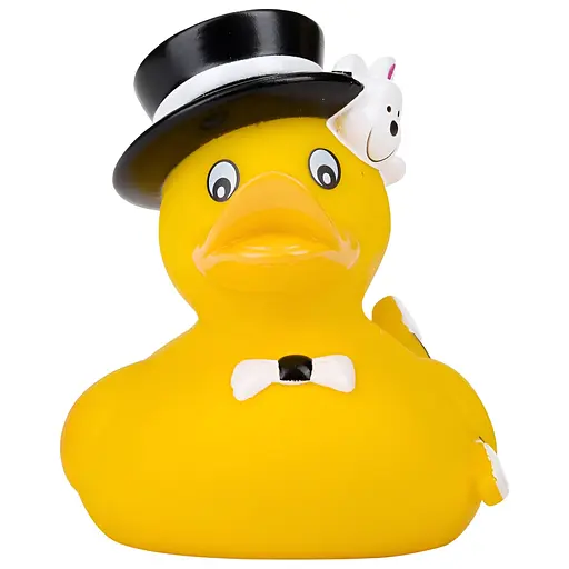 Игрушка для купания Canpol babies Утенок Волшебник (2/992_bla) - фото 3