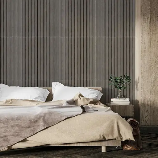 Покриття вінілове самоклеюче Wall Sticke 3D рейки 600х600х2.8 мм SW-00003245 - фото 3