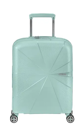 Валіза American Tourister STARVIBE METALLIC SURF BLUE 55х40х20(23) 55 См MD5*21002