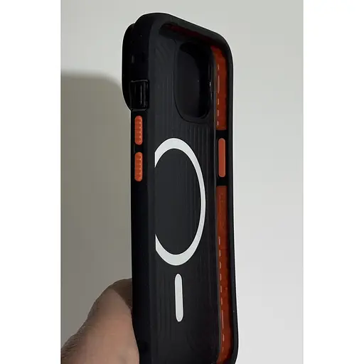 Протиударний чохол зі шторкою Tech21 Evo Max для iPhone 16e/15 Black аналог OtterBox Defender - фото 13