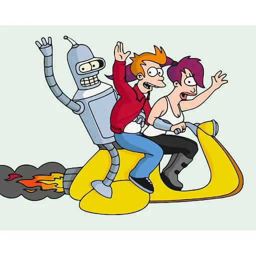 Картина по номерам "Футурама" 16088-AC 40x50 см