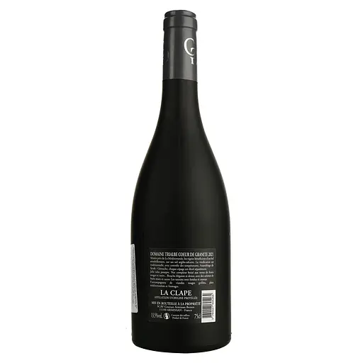 Вино Domaine Trialbe Coeur De Granite 2021 AOP La Clape, червоне, сухе, 0,75 л - фото 4