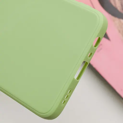 Силіконовий чохол Candy Full Camera для Oo Reno 8 T 4G Фісташковий - фото 6