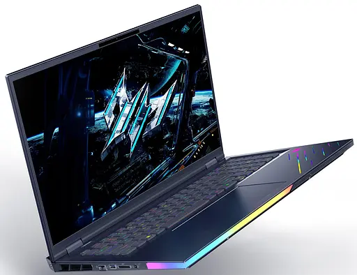 Игровой ноутбук Acer Predator Helios 18 AI PH18-73, (NH.QVYEX.001), 18'' WQXGA Mini LED 250 Гц, процессор Intel Core Ultra 9 275HX, 192 ГБ DDR5, 5ТБ SSD, RTX 5080 1 - фото 3