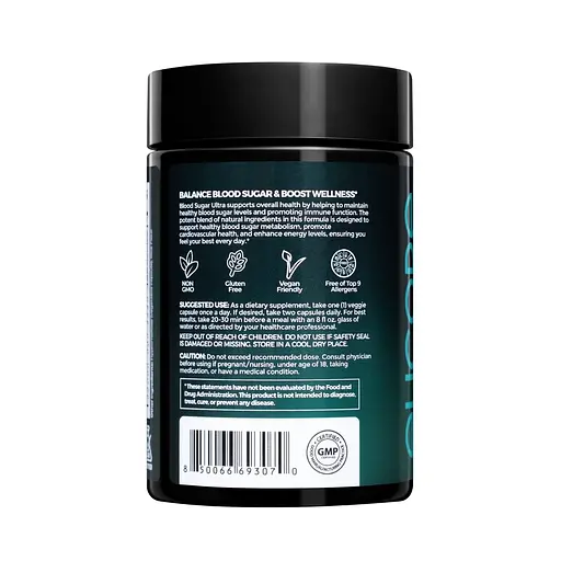 Комплекс для контроля сахара Elicore Labs Blood Sugar Ultra, 60 вегакапсул - фото 2