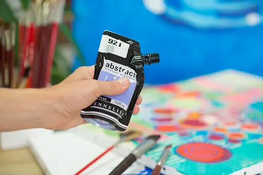 Акрилова фарба Sennelier Abstract, 120 мл, Світло-фіолетовий (Light Violet) - фото 4