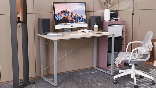 Комп'ютерний стіл Ferrum-decor Дейв 75x120x60 сірий ДСП Дуб Сан-Марино 16мм (FRD-102371) - фото 2